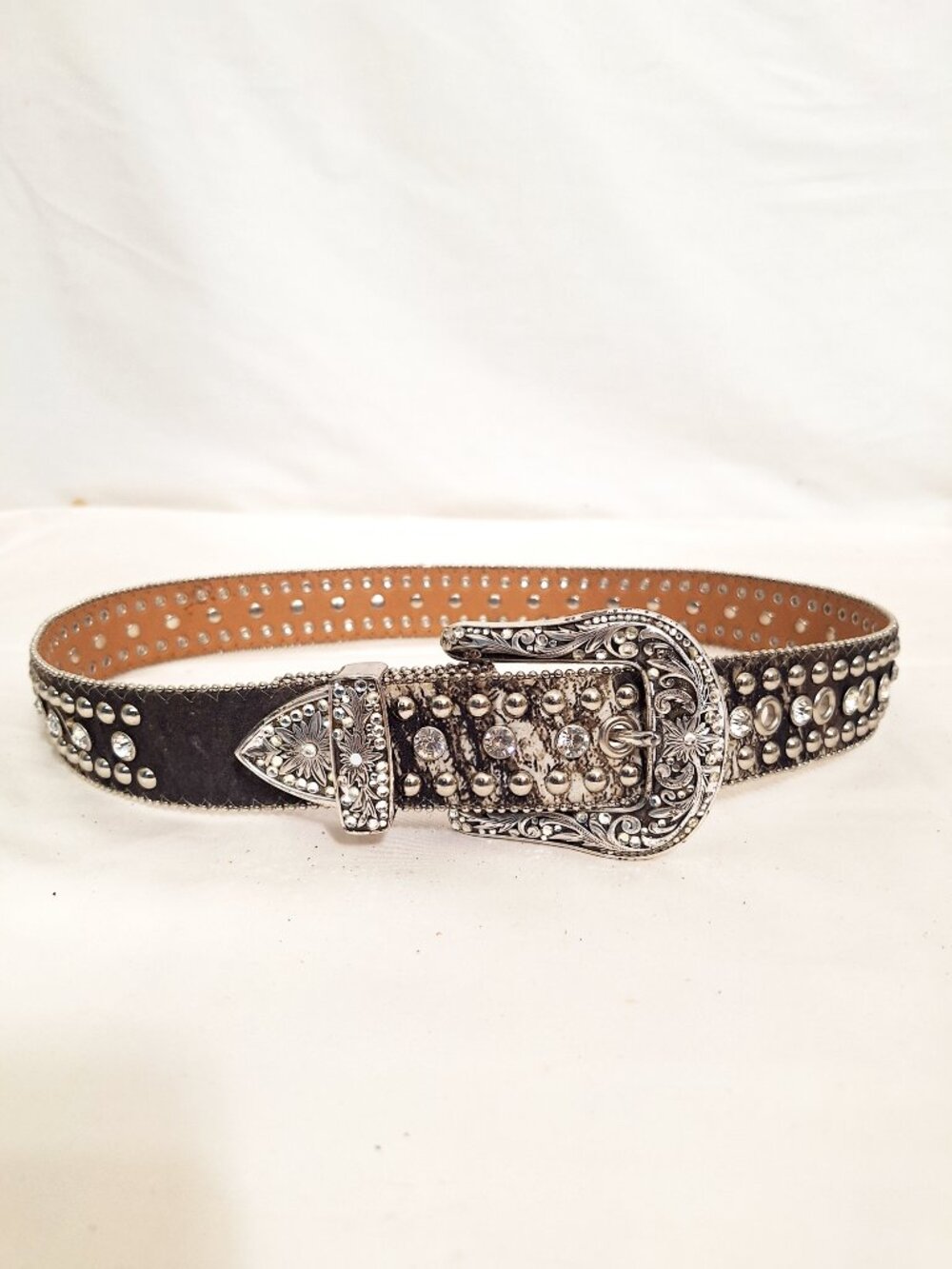 Nocona Western Belt S Rhinestone Camo